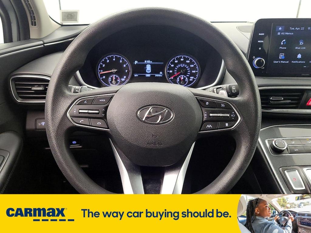 used 2021 Hyundai Santa Fe car, priced at $23,998