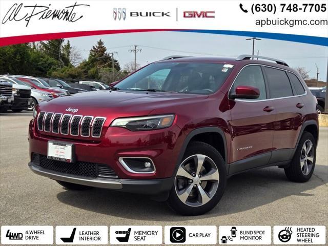 used 2019 Jeep Cherokee car, priced at $18,800