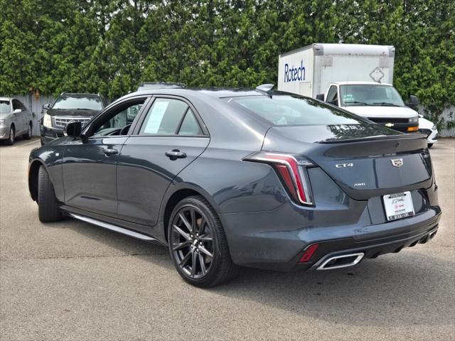 used 2021 Cadillac CT4 car, priced at $38,950