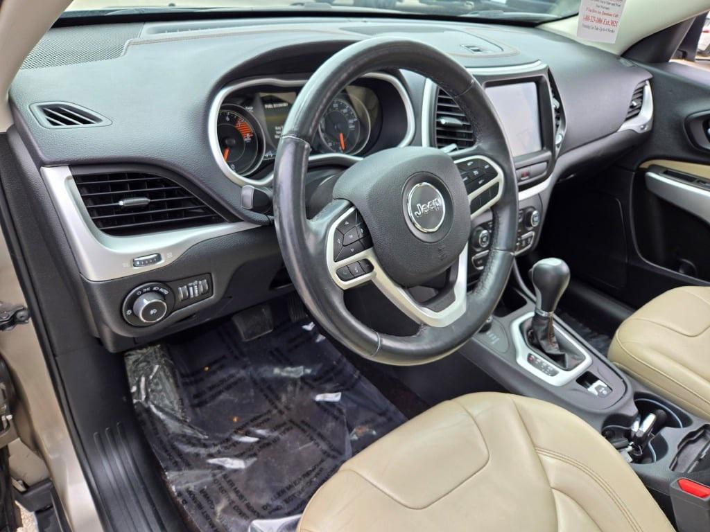 used 2017 Jeep Cherokee car, priced at $13,950