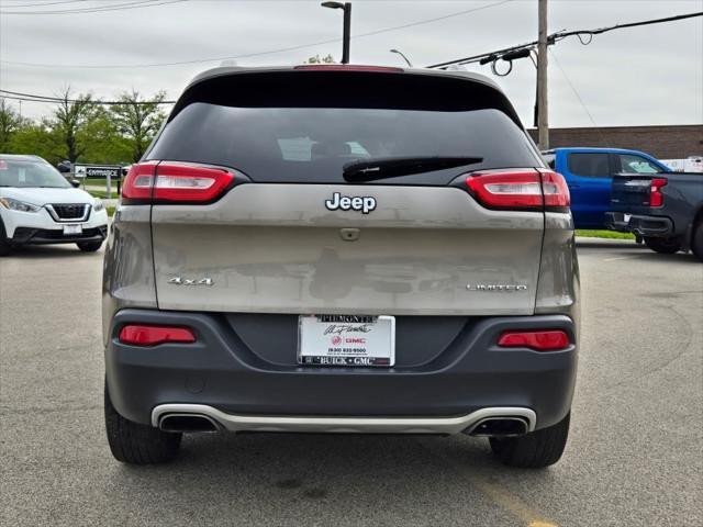 used 2017 Jeep Cherokee car, priced at $15,550