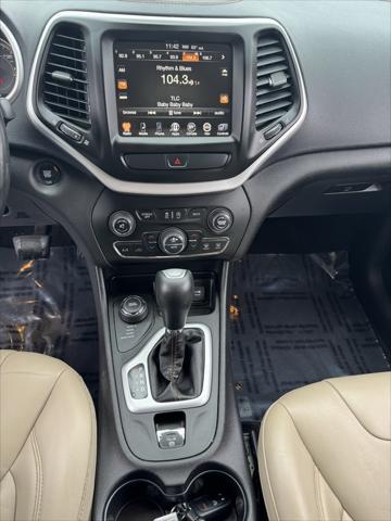 used 2017 Jeep Cherokee car, priced at $15,650