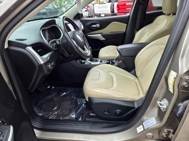 used 2017 Jeep Cherokee car, priced at $15,550