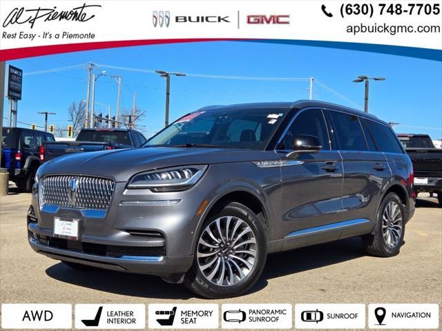 used 2022 Lincoln Aviator car, priced at $45,750