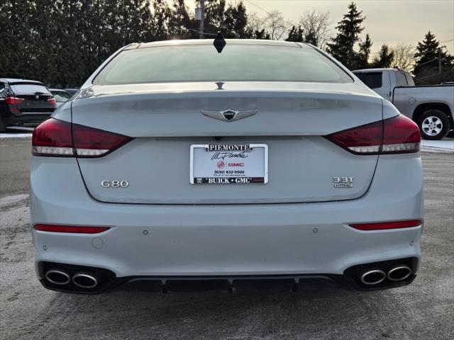 used 2020 Genesis G80 car, priced at $33,400