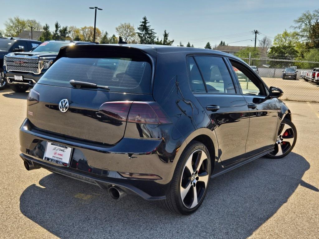 used 2021 Volkswagen Golf GTI car, priced at $29,850