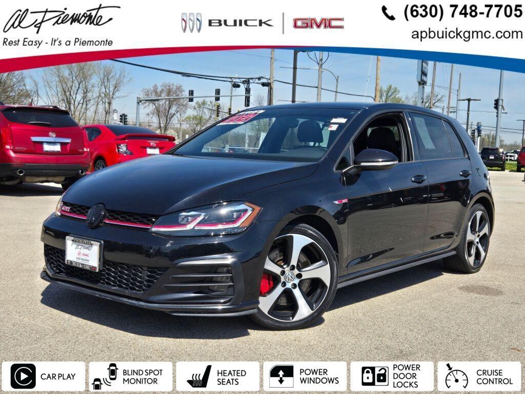used 2021 Volkswagen Golf GTI car, priced at $29,850