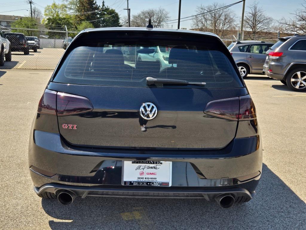 used 2021 Volkswagen Golf GTI car, priced at $29,850