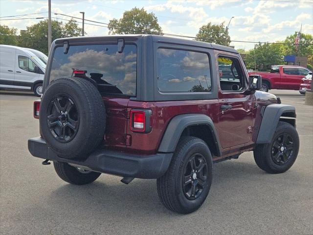 used 2021 Jeep Wrangler car, priced at $29,550