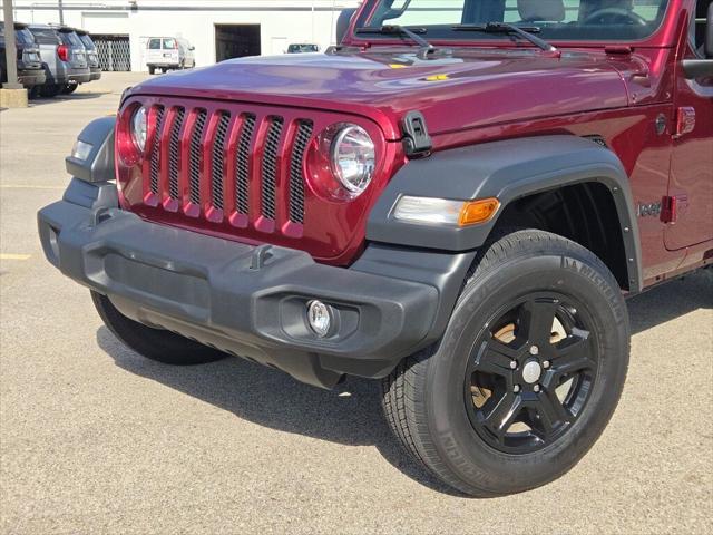 used 2021 Jeep Wrangler car, priced at $29,550