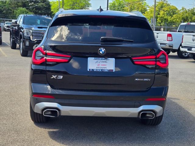 used 2022 BMW X3 car, priced at $31,000