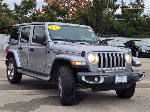 used 2020 Jeep Wrangler Unlimited car, priced at $27,950