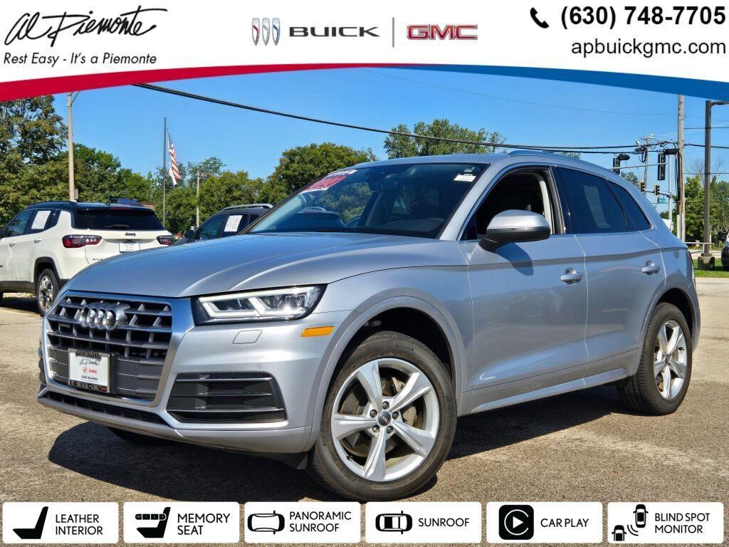 used 2020 Audi Q5 car, priced at $17,500