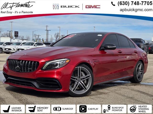 used 2019 Mercedes-Benz AMG C 63 car, priced at $38,000