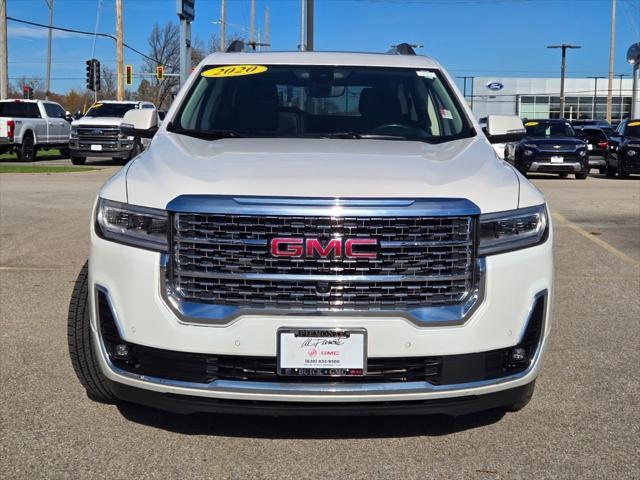 used 2020 GMC Acadia car, priced at $27,976