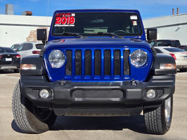 used 2019 Jeep Wrangler Unlimited car, priced at $24,400