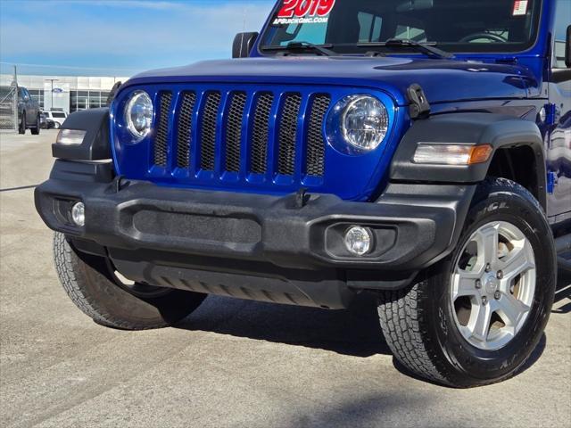 used 2019 Jeep Wrangler Unlimited car, priced at $24,400