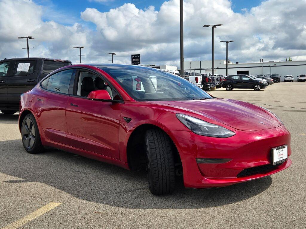 used 2023 Tesla Model 3 car, priced at $22,975