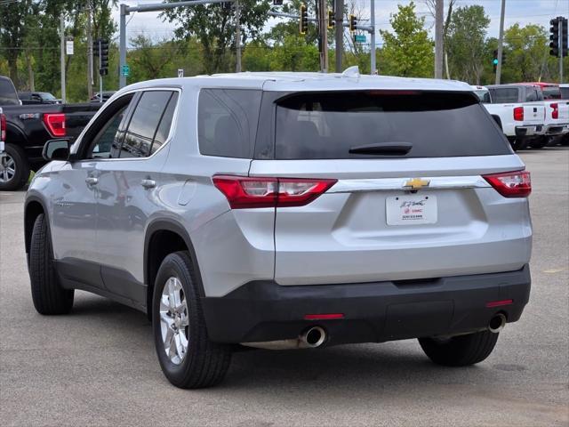 used 2021 Chevrolet Traverse car, priced at $20,000