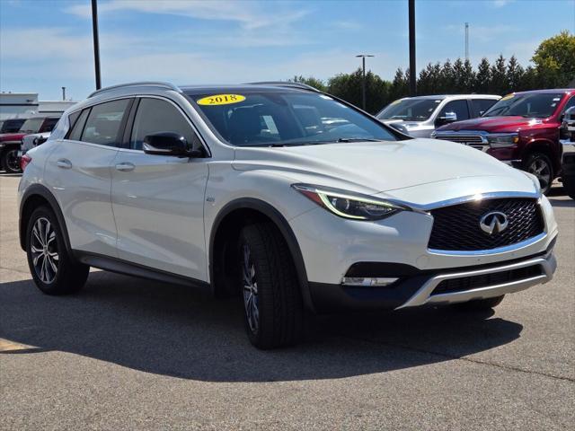 used 2018 INFINITI QX30 car, priced at $17,450