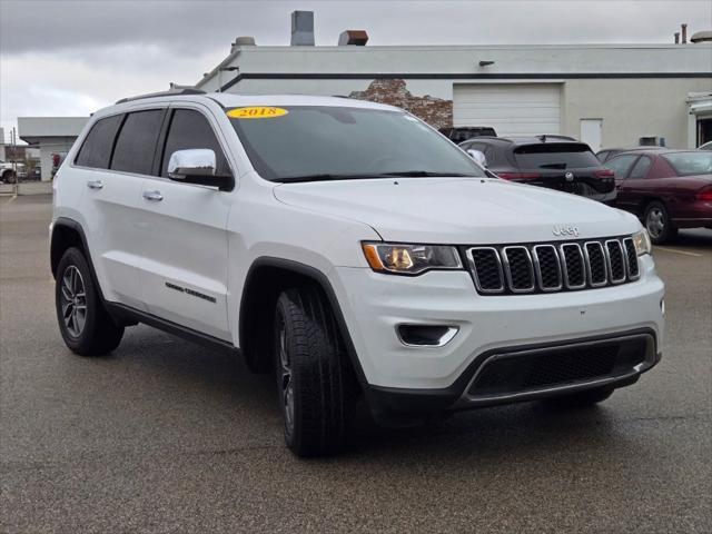 used 2018 Jeep Grand Cherokee car, priced at $18,000