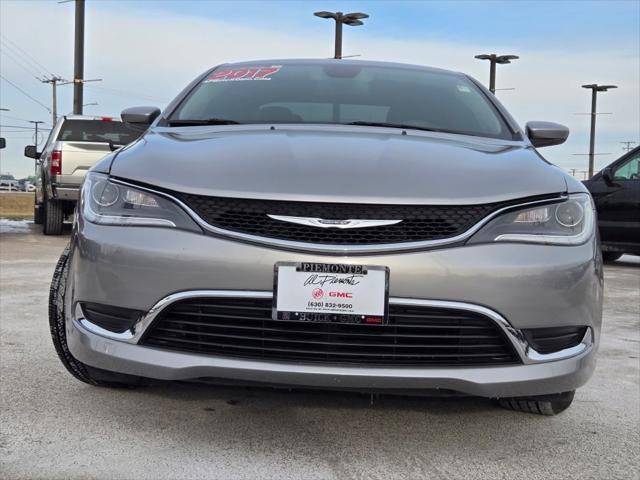 used 2017 Chrysler 200 car, priced at $12,950