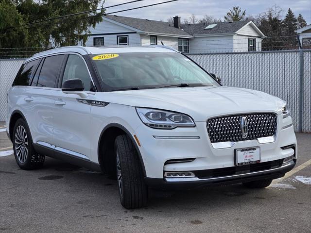 used 2020 Lincoln Aviator car, priced at $37,500