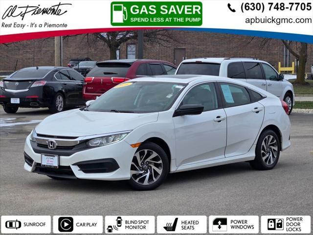 used 2016 Honda Civic car, priced at $16,550