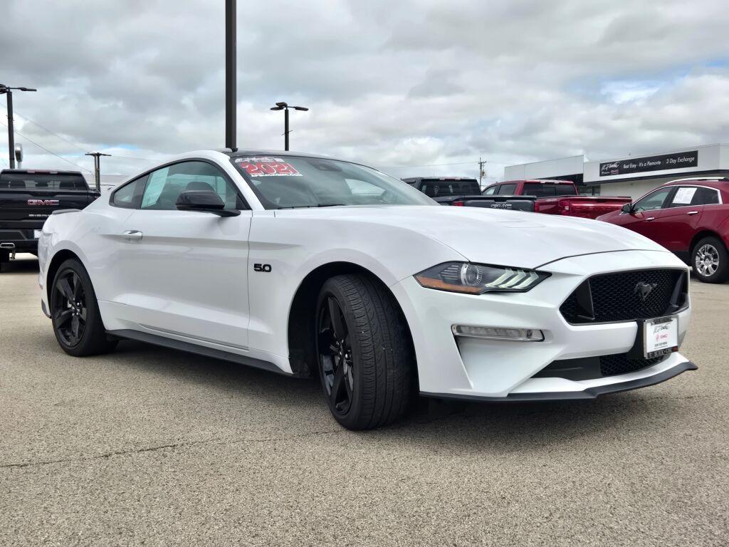 used 2021 Ford Mustang car, priced at $39,800