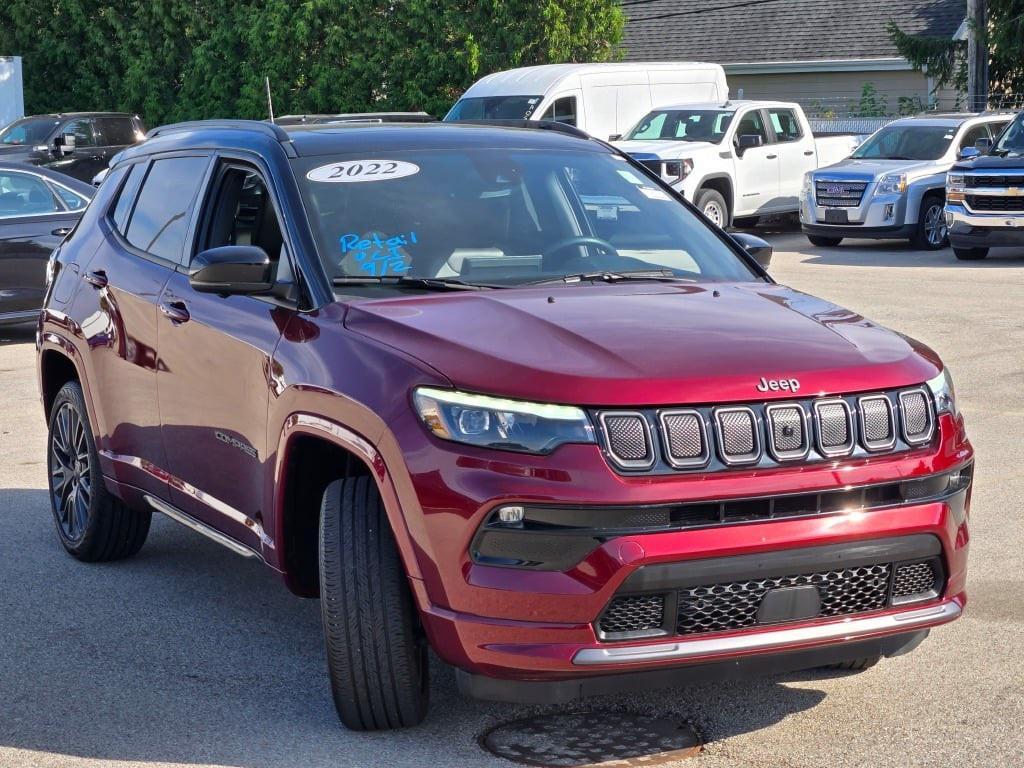 used 2022 Jeep Compass car, priced at $25,950