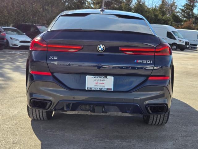 used 2021 BMW X6 car, priced at $58,963