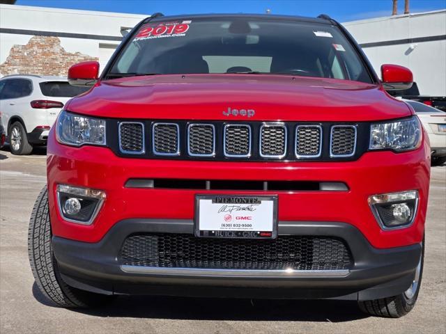 used 2019 Jeep Compass car, priced at $19,300