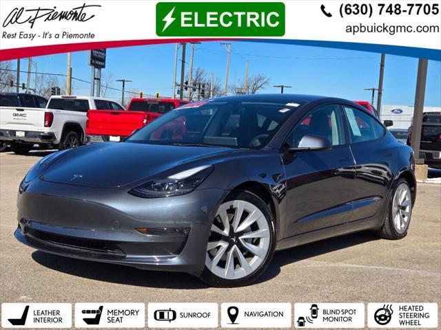 used 2022 Tesla Model 3 car, priced at $19,950