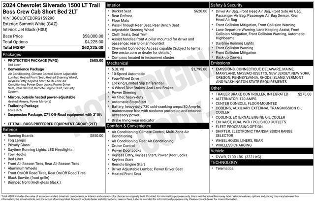 used 2024 Chevrolet Silverado 1500 car, priced at $46,990