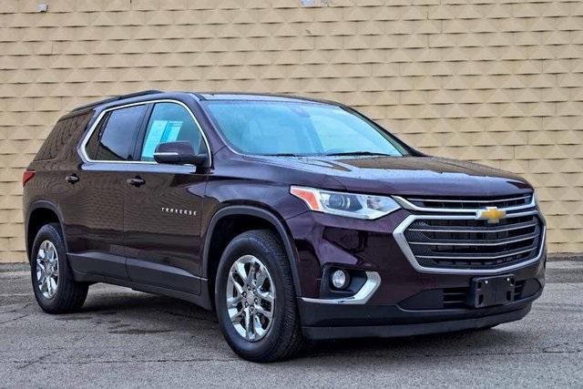 used 2021 Chevrolet Traverse car, priced at $28,455