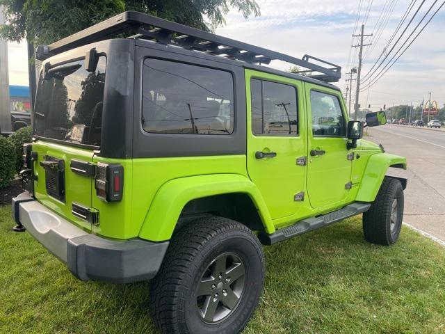 used 2013 Jeep Wrangler Unlimited car, priced at $17,086