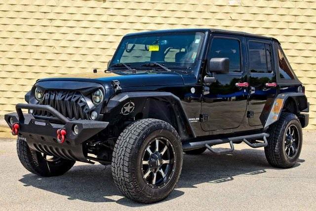 used 2014 Jeep Wrangler Unlimited car, priced at $20,457