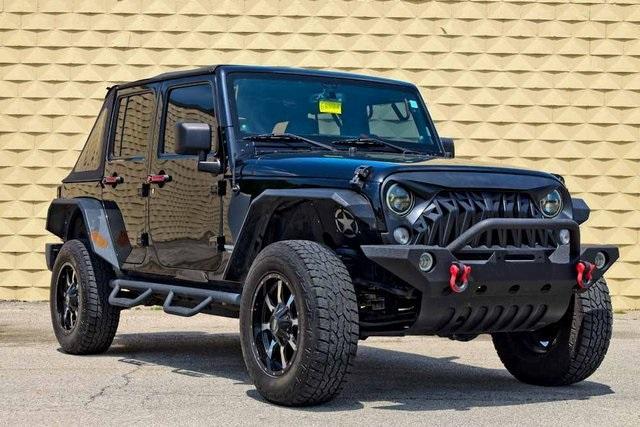 used 2014 Jeep Wrangler Unlimited car, priced at $19,750