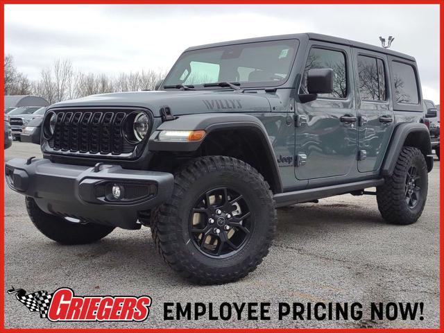 new 2024 Jeep Wrangler car, priced at $50,152