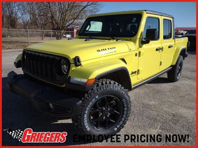 new 2024 Jeep Gladiator car, priced at $49,310