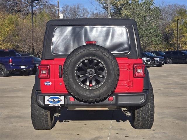 used 2018 Jeep Wrangler Unlimited car, priced at $19,477