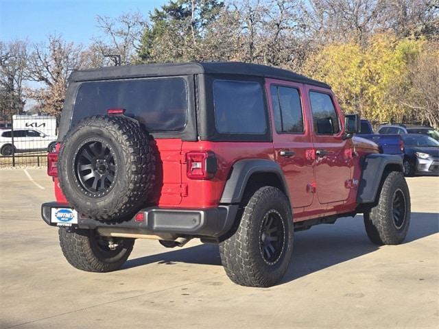 used 2018 Jeep Wrangler Unlimited car, priced at $19,477