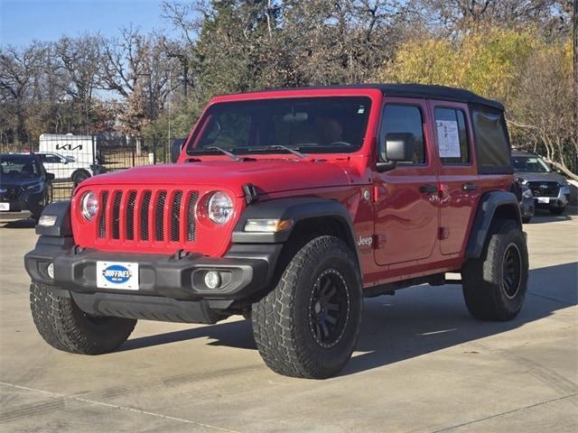 used 2018 Jeep Wrangler Unlimited car, priced at $19,477