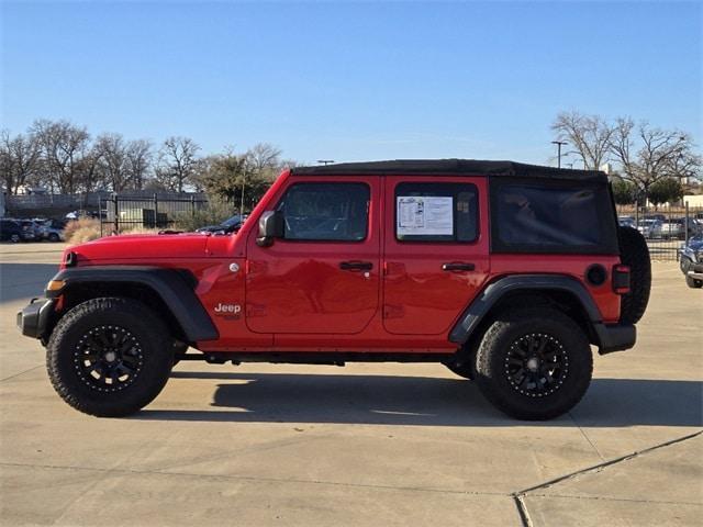 used 2018 Jeep Wrangler Unlimited car, priced at $19,477