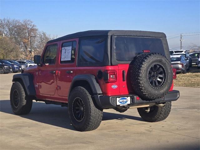 used 2018 Jeep Wrangler Unlimited car, priced at $19,477