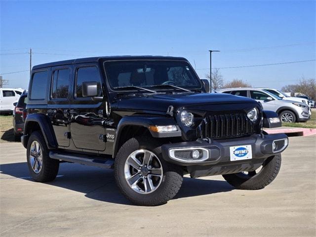 used 2020 Jeep Wrangler Unlimited car, priced at $29,577