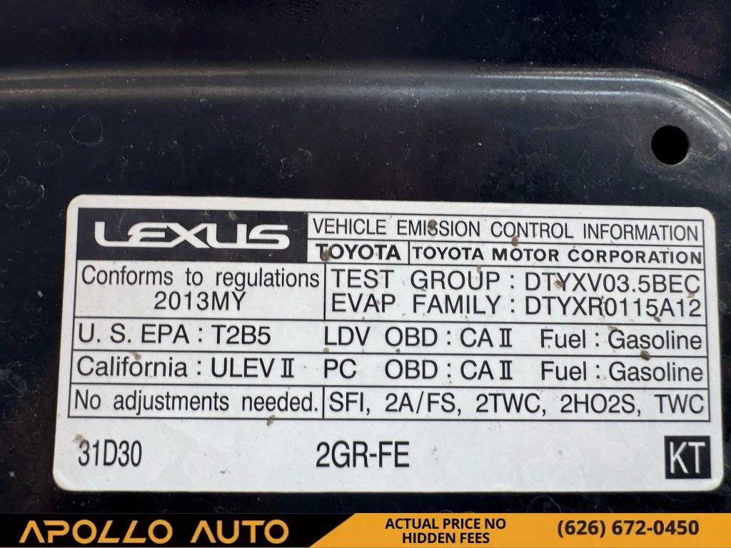 used 2013 Lexus ES 350 car, priced at $11,800