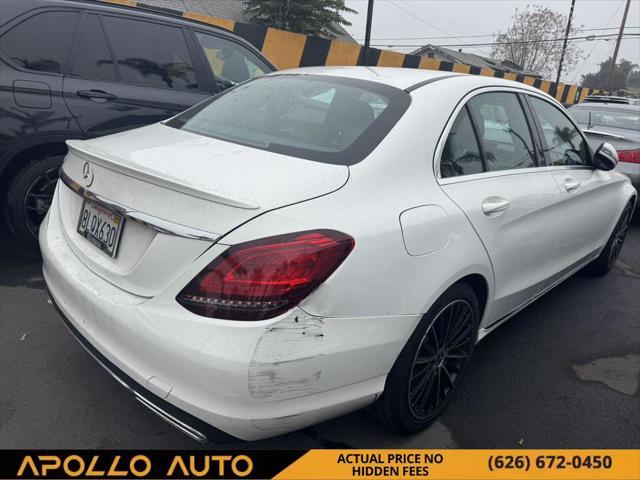 used 2019 Mercedes-Benz C-Class car, priced at $19,800