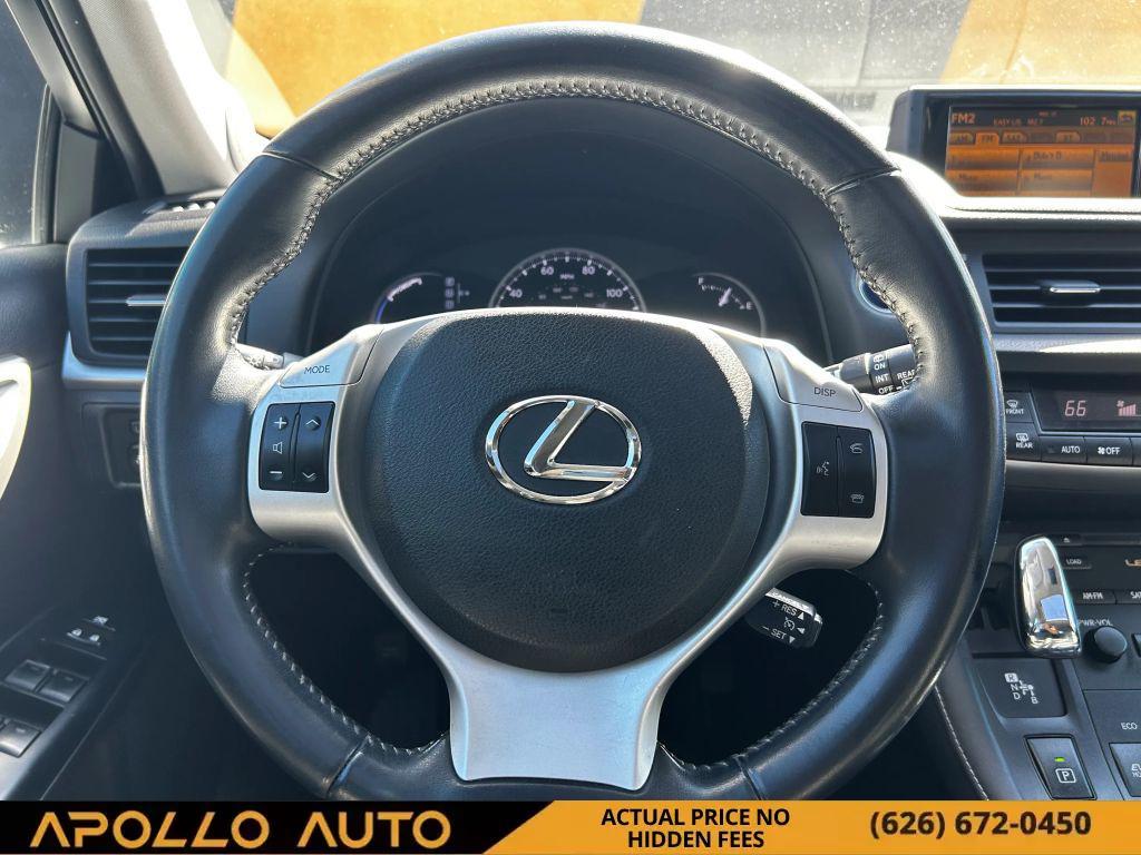 used 2012 Lexus CT 200h car, priced at $11,800