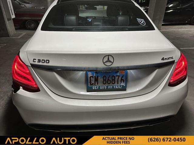 used 2015 Mercedes-Benz C-Class car, priced at $16,800